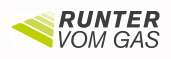 Aktion Runter vom Gas Logo